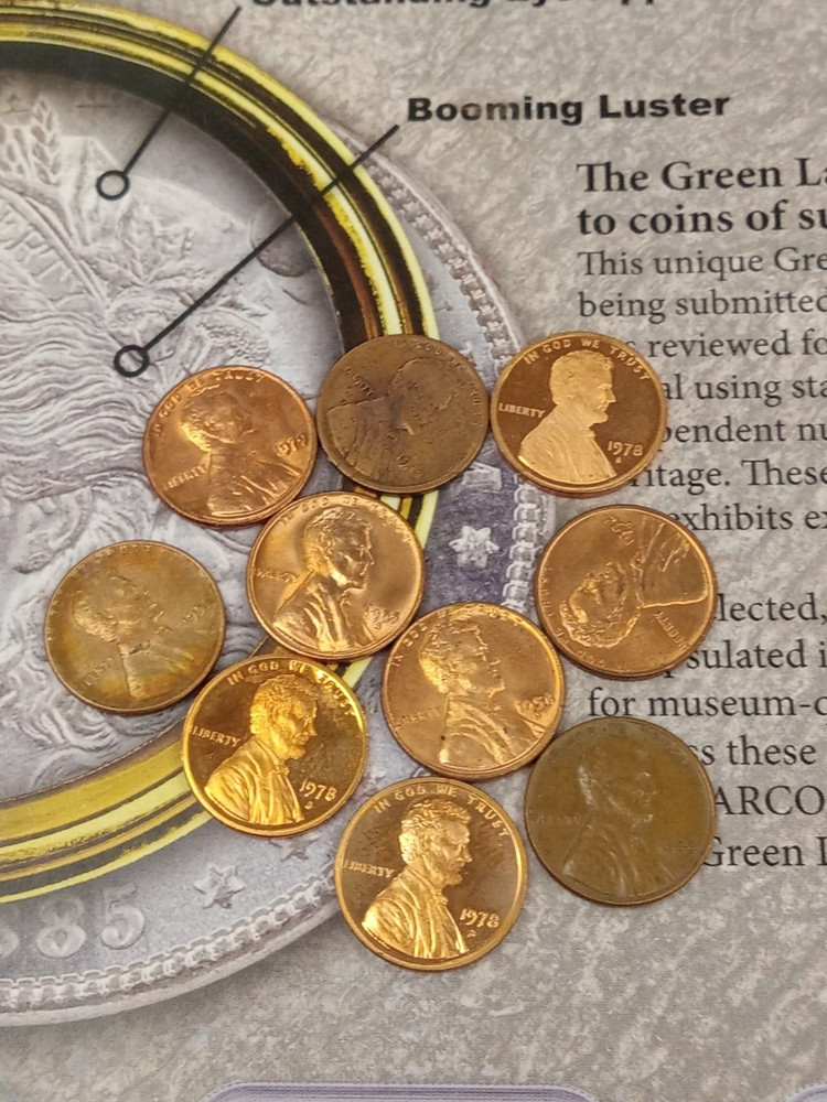 10 LINCOLN 1 CENT  MIXED DATES AND MINTS TP-4160