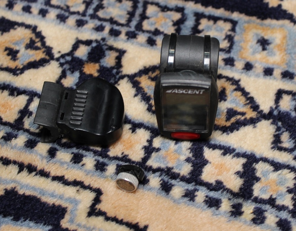 Ascent Wireless Cycle Computer - Fresh Batteries