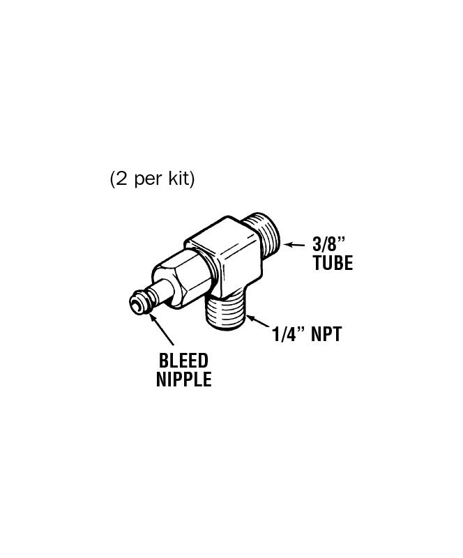 Dometic HF5520 Horizontal Bleeder Tee Kit
