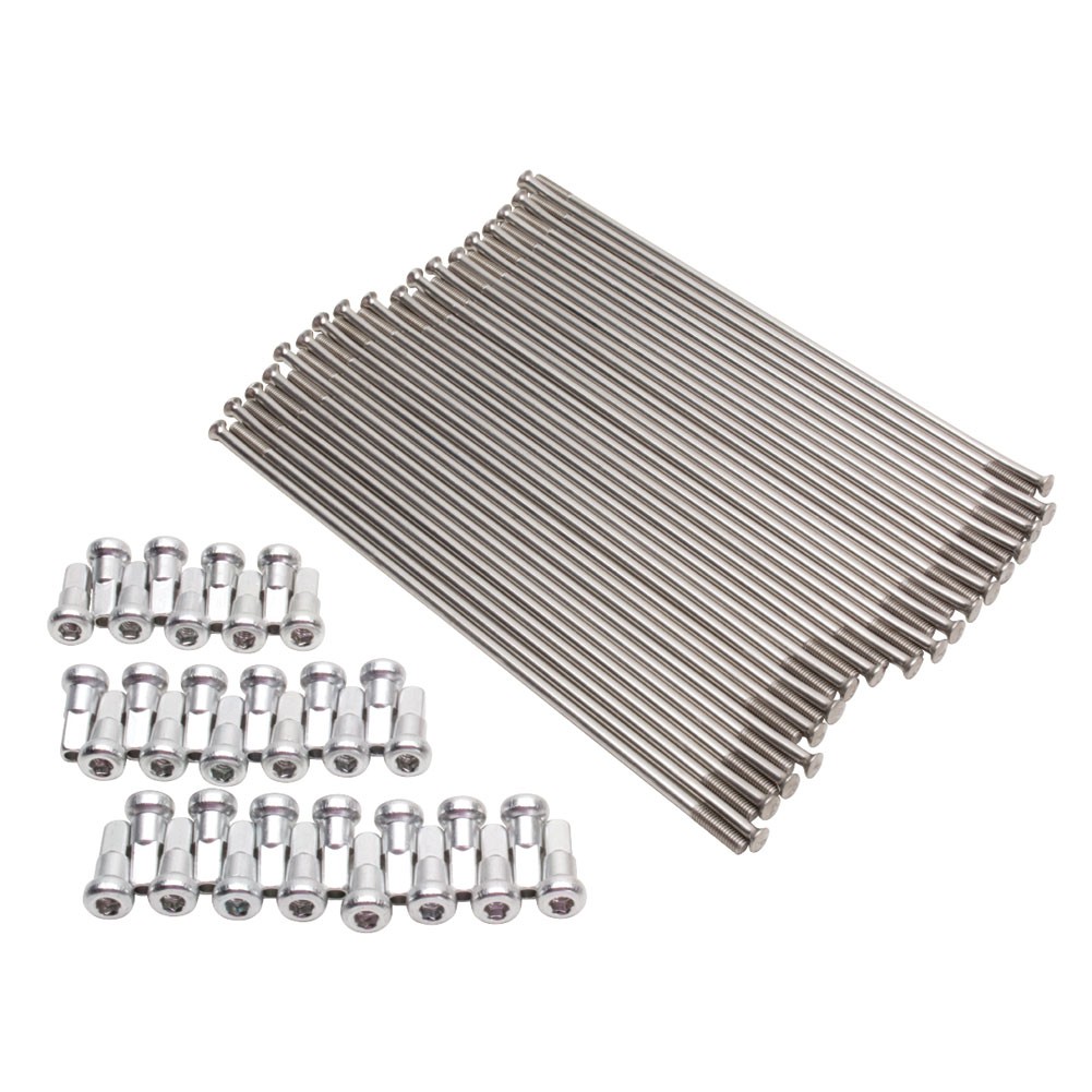 Tusk Motorcycle Spoke Kit - Rear 18"  For KAWASAKI KX125 1999-2005