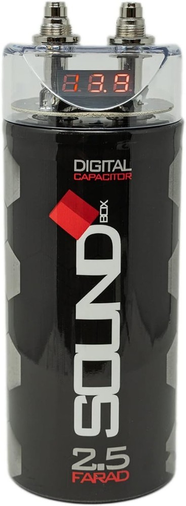 2.5 Farad Digital Capacitor - Reliable Power Source for Car Audio Systems