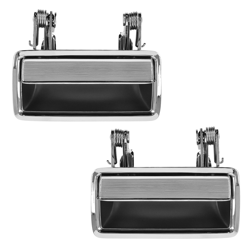 Outside Door Handle PAIR Chrome 1971-1973 Mustang
