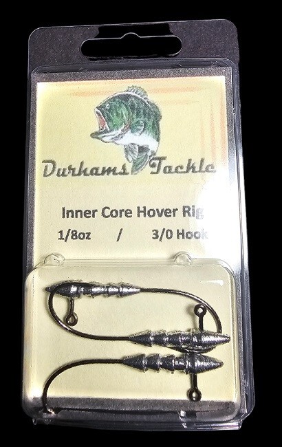 Durhams Tackle Inner Core Hover Rig 1/8oz  3/0 hook (3 pack)