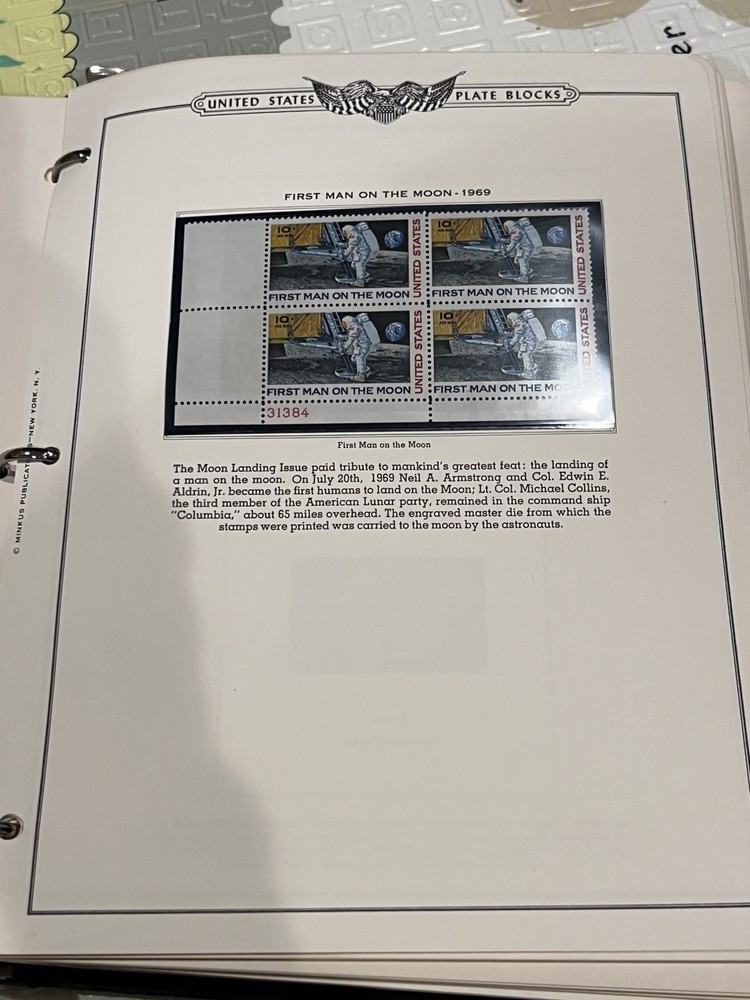 American Plate Block Album Volume II 1938-1950 with over 100 blocks