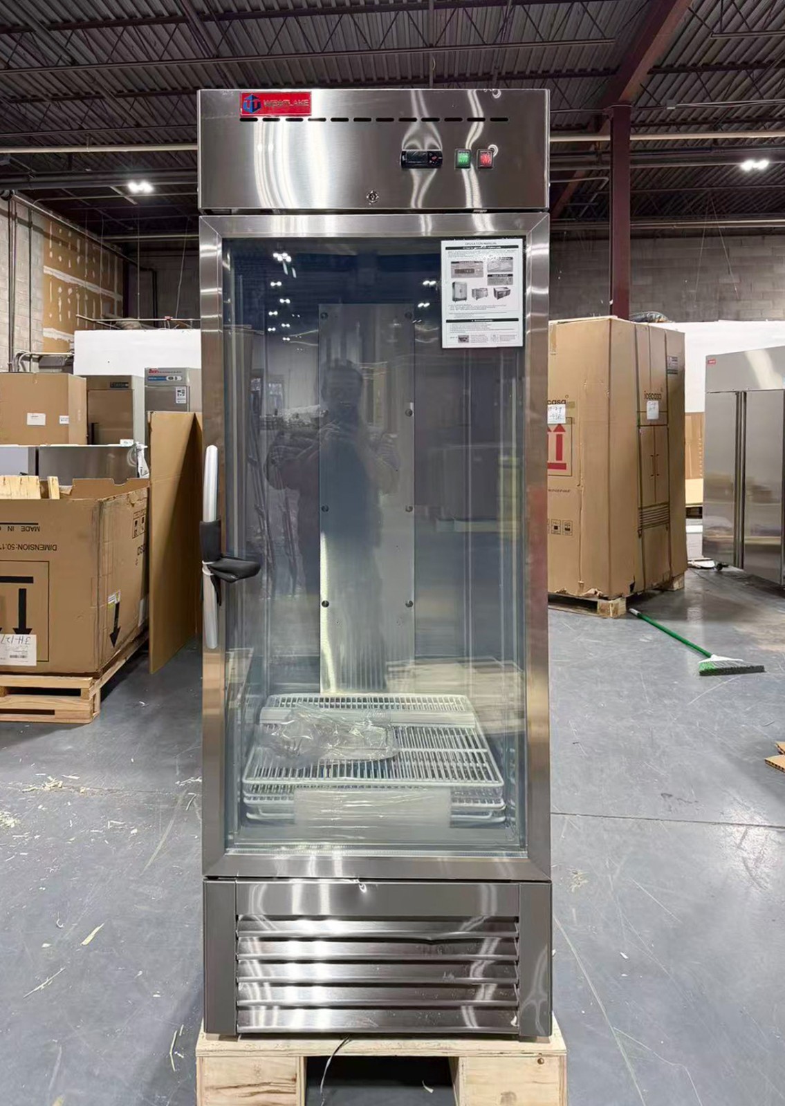 Westlake 27" Commercial Merchandiser Display Refrigerator Glass Door – Dents