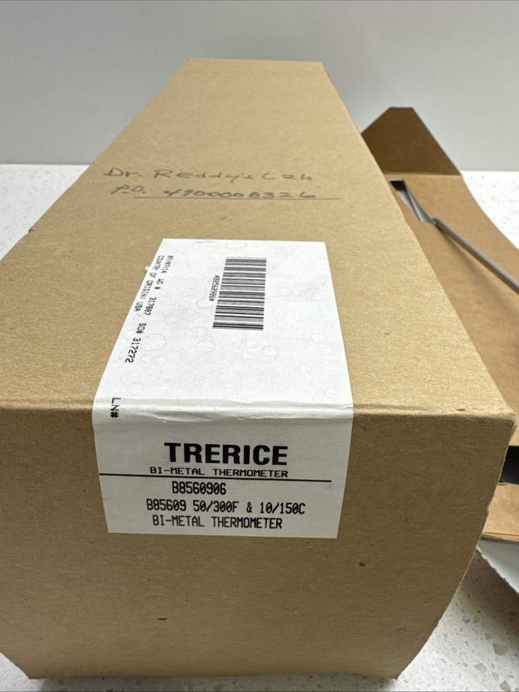 Trerice Temp Gauge 0-300F 9” Stem B8560906