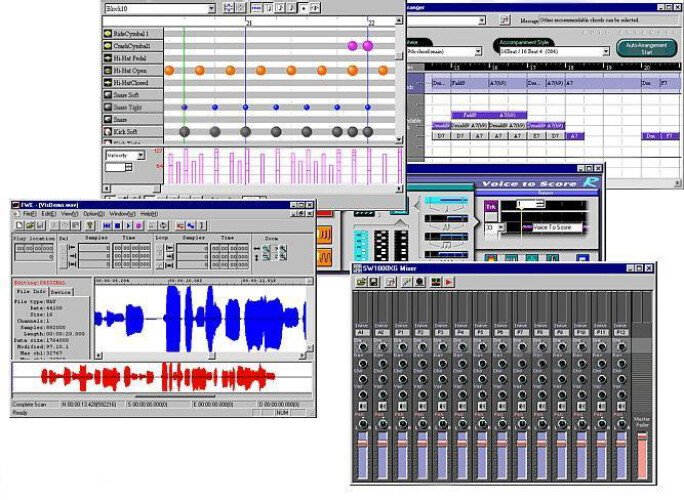 Yamaha S-YXG50 MIDI SoftSynth - Complete, Includes WDM, VSTi, MIDI Sequencer