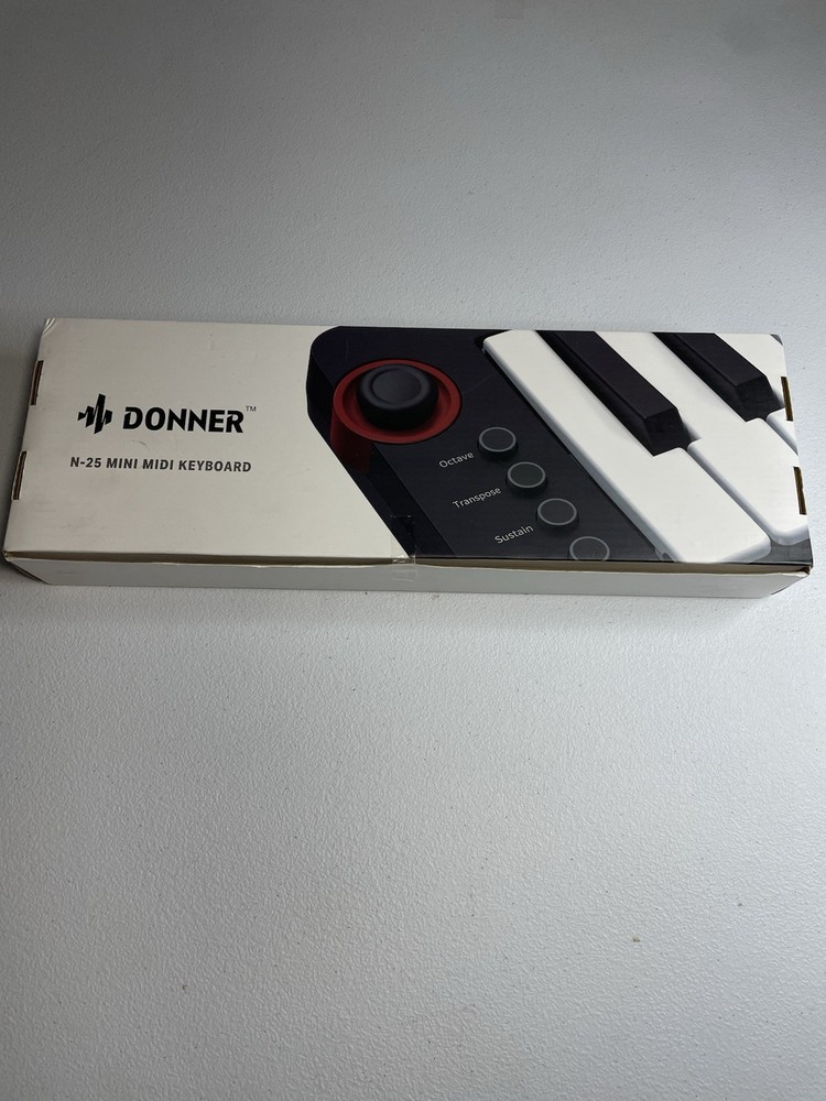 Donner N-25 MIDI Keyboard Controller Velocity Sensitive
