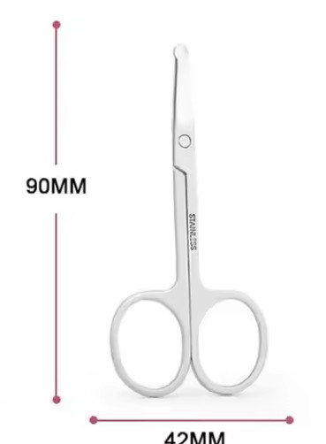 # Scissors Rounded Blunt Tipped* Ear, Nose, Brow Informed Visibility First Class