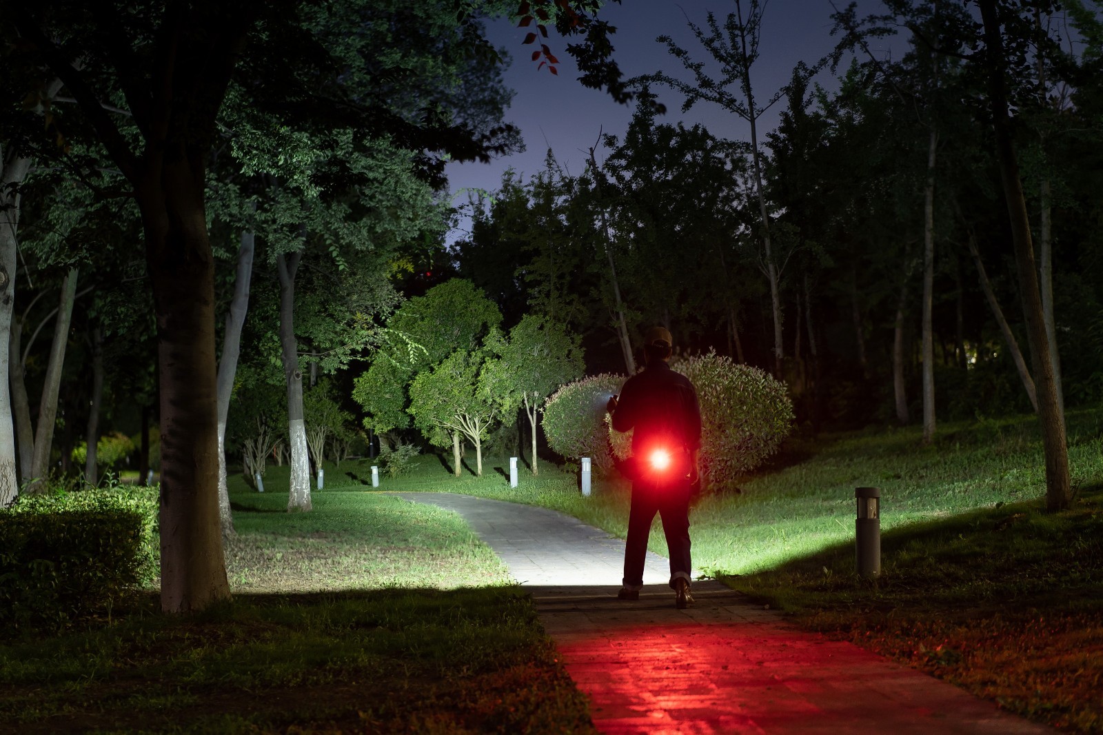 Olight Oclip Pro Zombie Green Clip-On Flashlight Red Light New