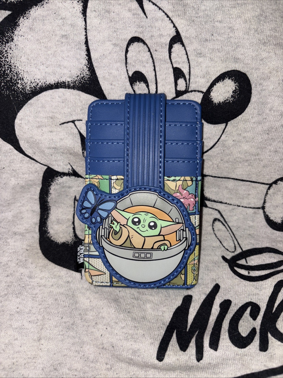 Loungefly Star Wars Grogu Cardholder Wallet Disney