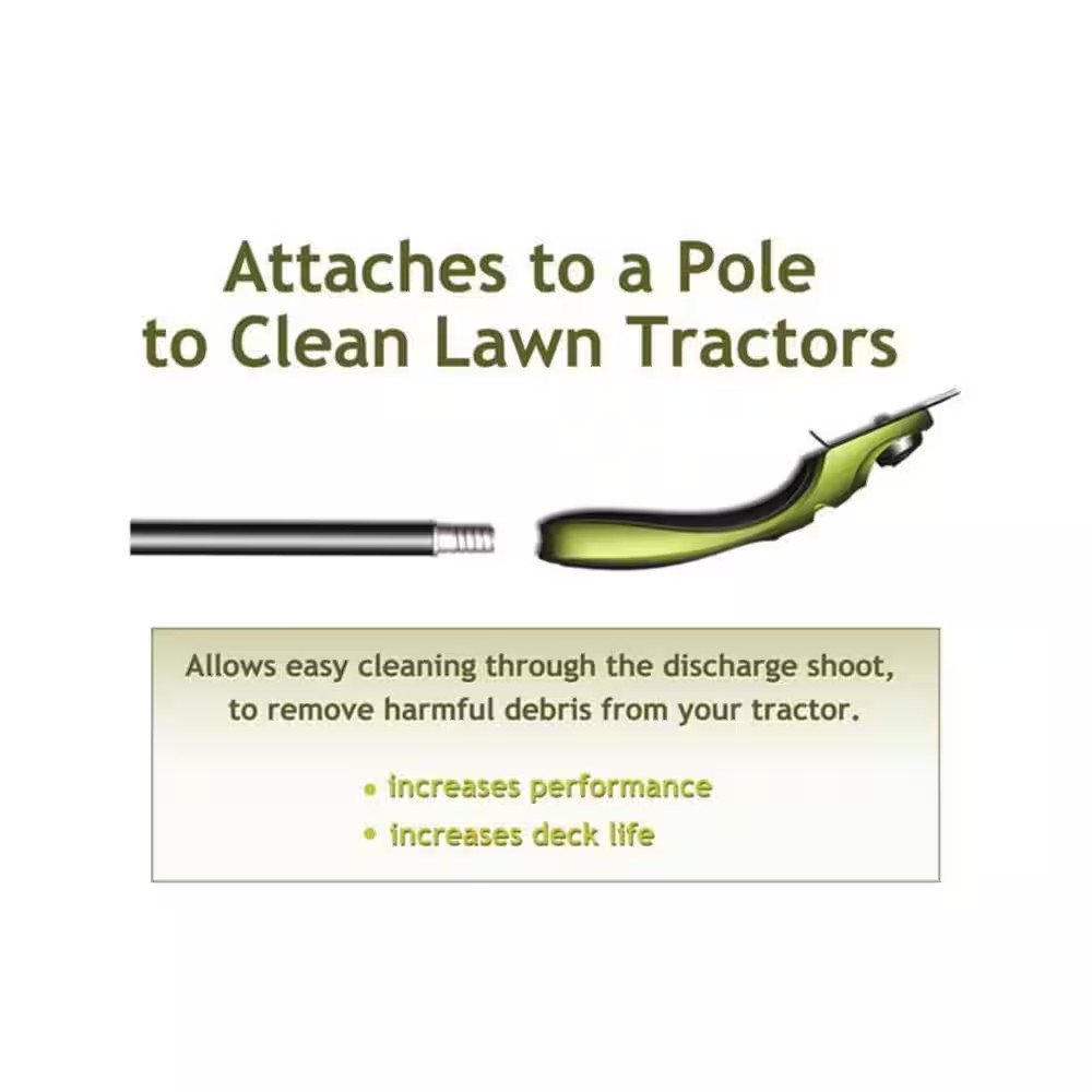 Grass-Hawk Dual-Bladed Mower Scraper