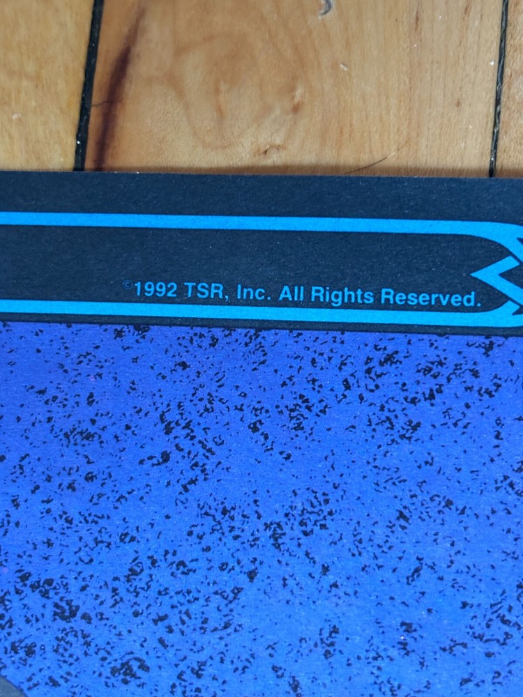 1992 TSR Game Board - Vintage