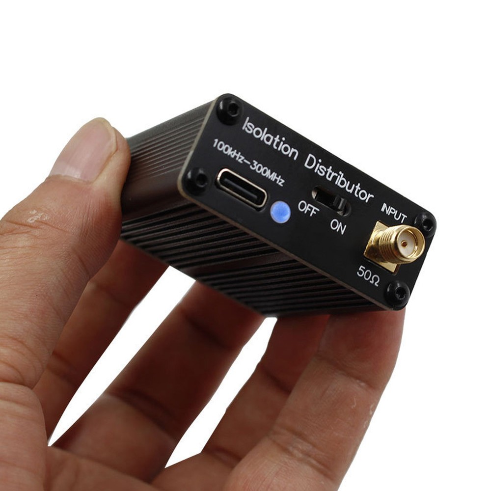 Active RF Isolation Distributor RF Signal Splitter For SDR GPSDO Signal Source