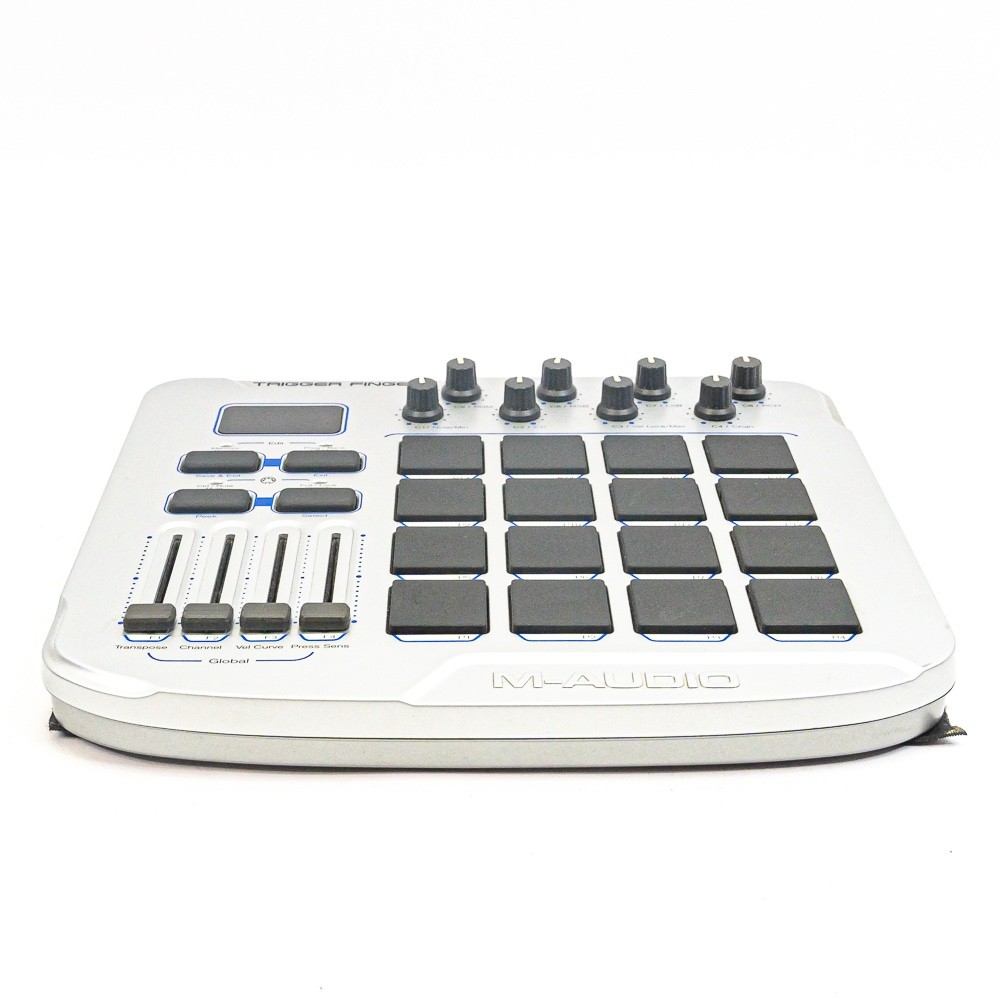 M-Audio Trigger Finger MIDI Pad Controller with Knobs & Faders – USB