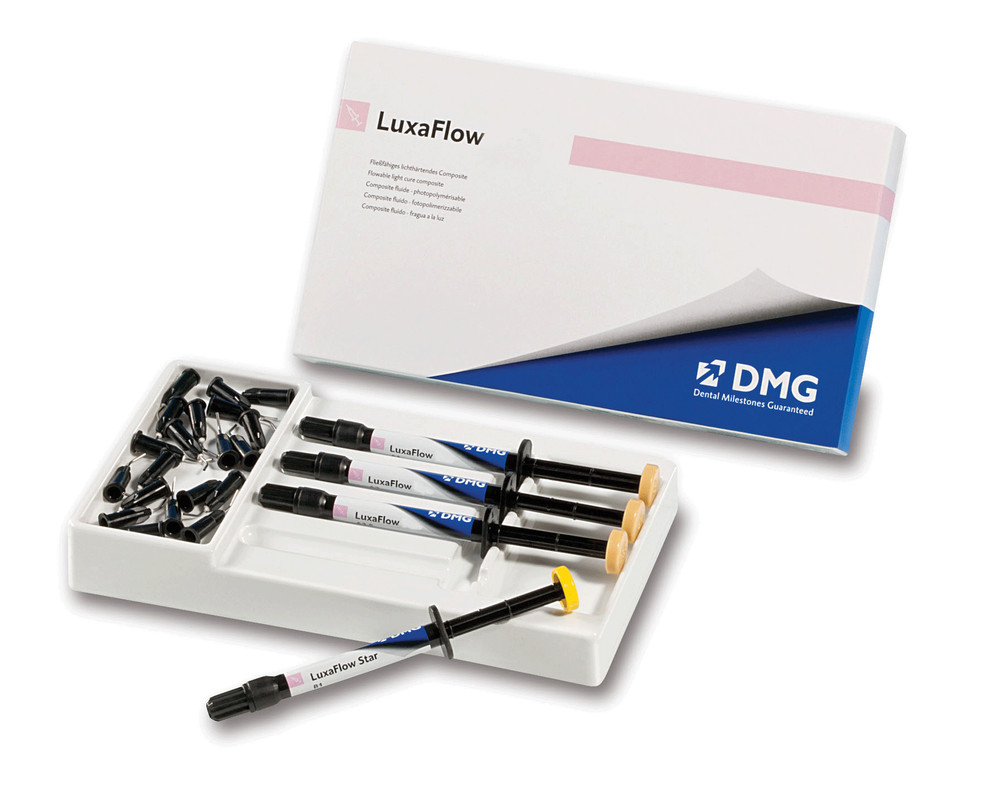 DMG 211751 LuxaFlow Flowable Dental Composite Intro Pack