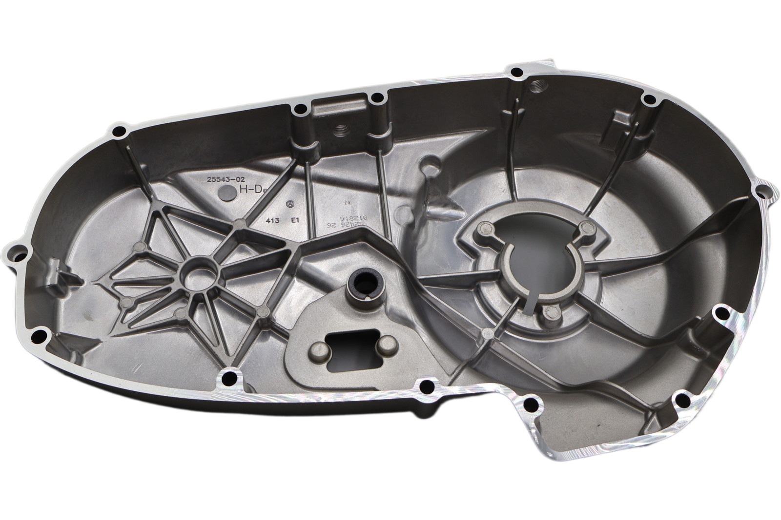 25542-06 NEW OEM 2006-2010 BUELL XB XB9 XB12 PRIMARY COVER METALLIC MAGNESIUM