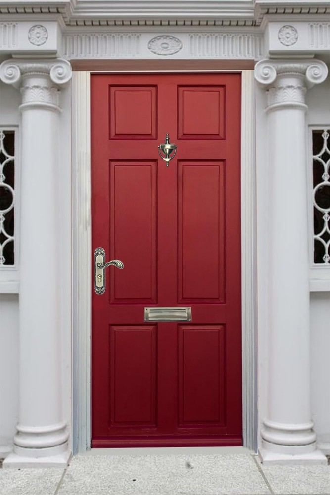 QCAA Solid Brass Mail Slot, with Solid Brass Interior Frame, 10" x 3", Antique B