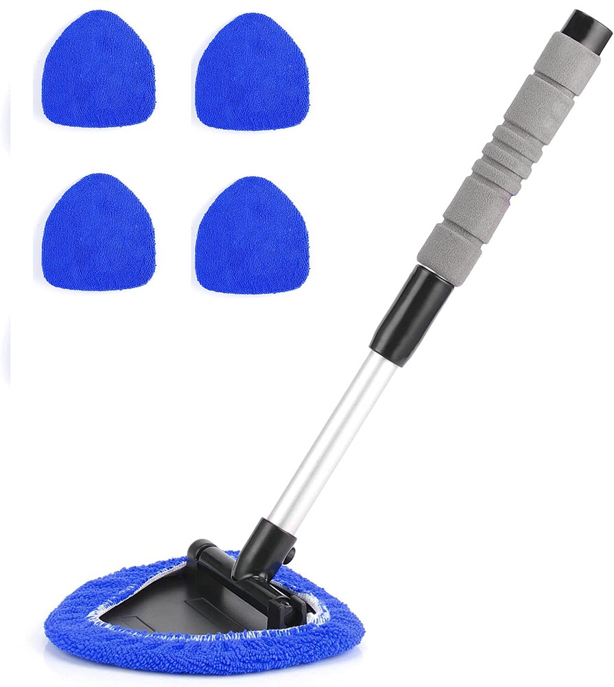 Car Windshield Microfiber Wiper Extendable Brush Window Glass Cleaning Tool