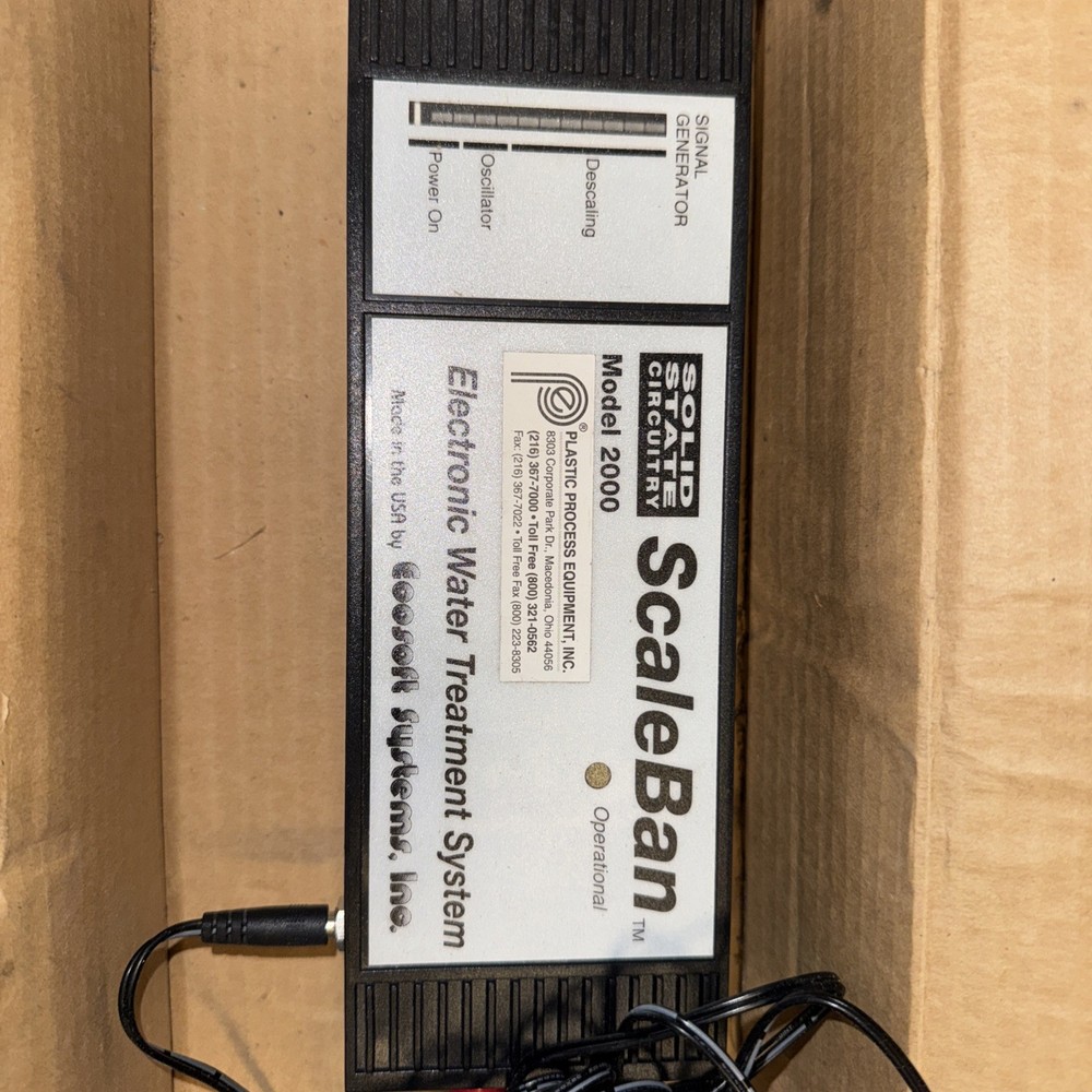 ScaleBan/solid State/electronic Water Treatment System By Ecosoft Systems Inc.