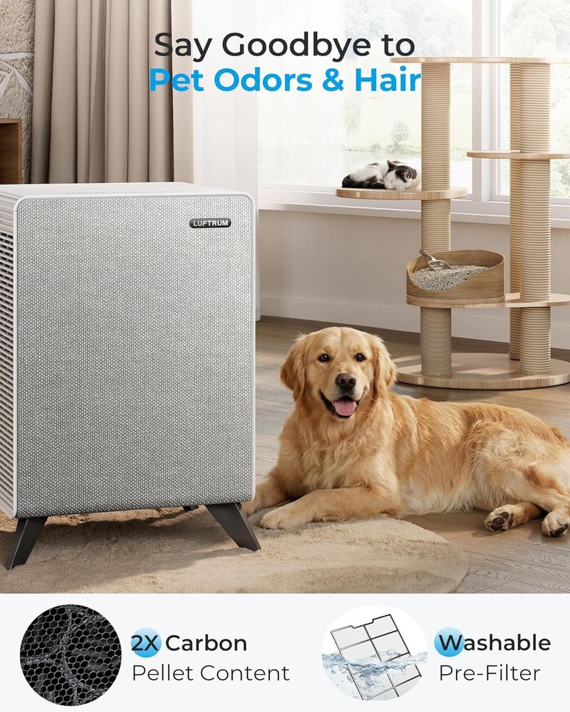 Air Purifier HEPA Smoke Cleaner