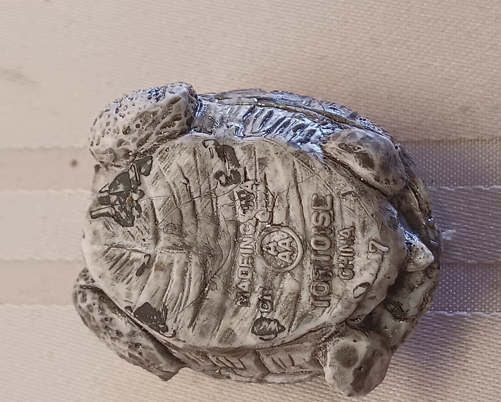 Vintage Tortoise Turtle Resin