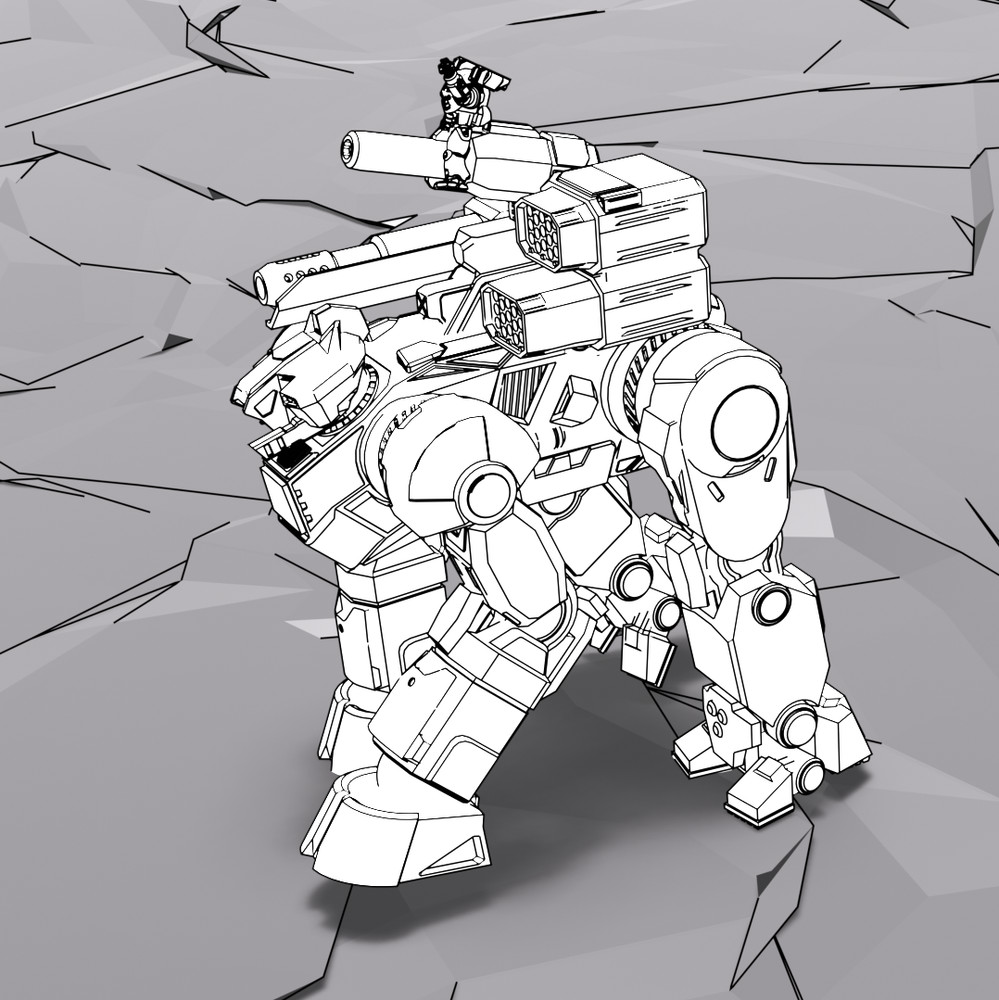 Taranis - 6mm Sir Mortimer Mech