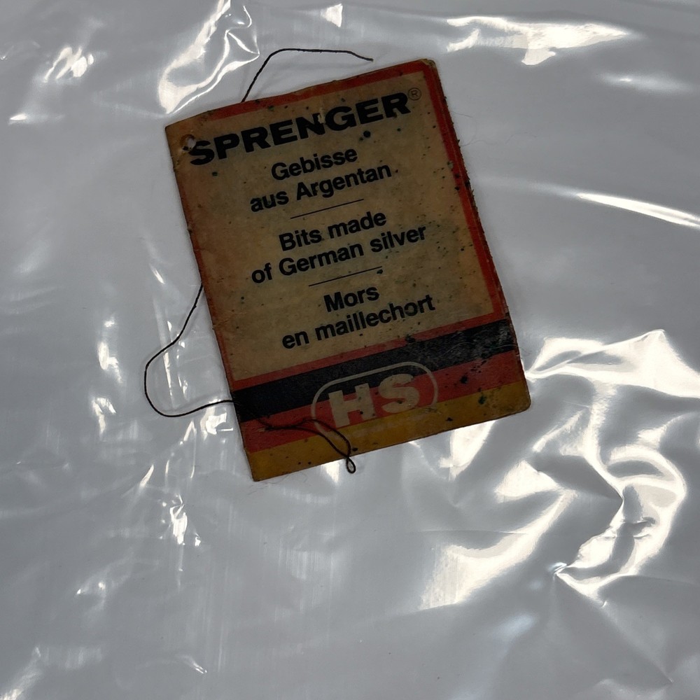 Herm. Sprenger 5 1/2 Single Joint Snaffle Bit