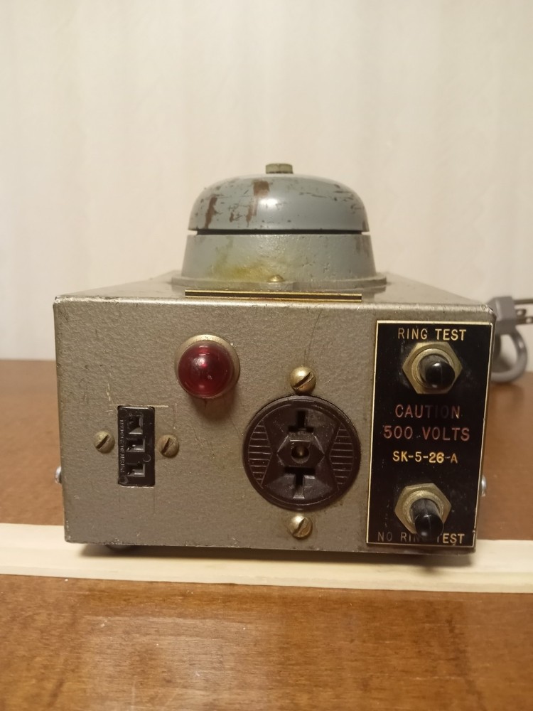 Vintage Industrial testing equipment works!