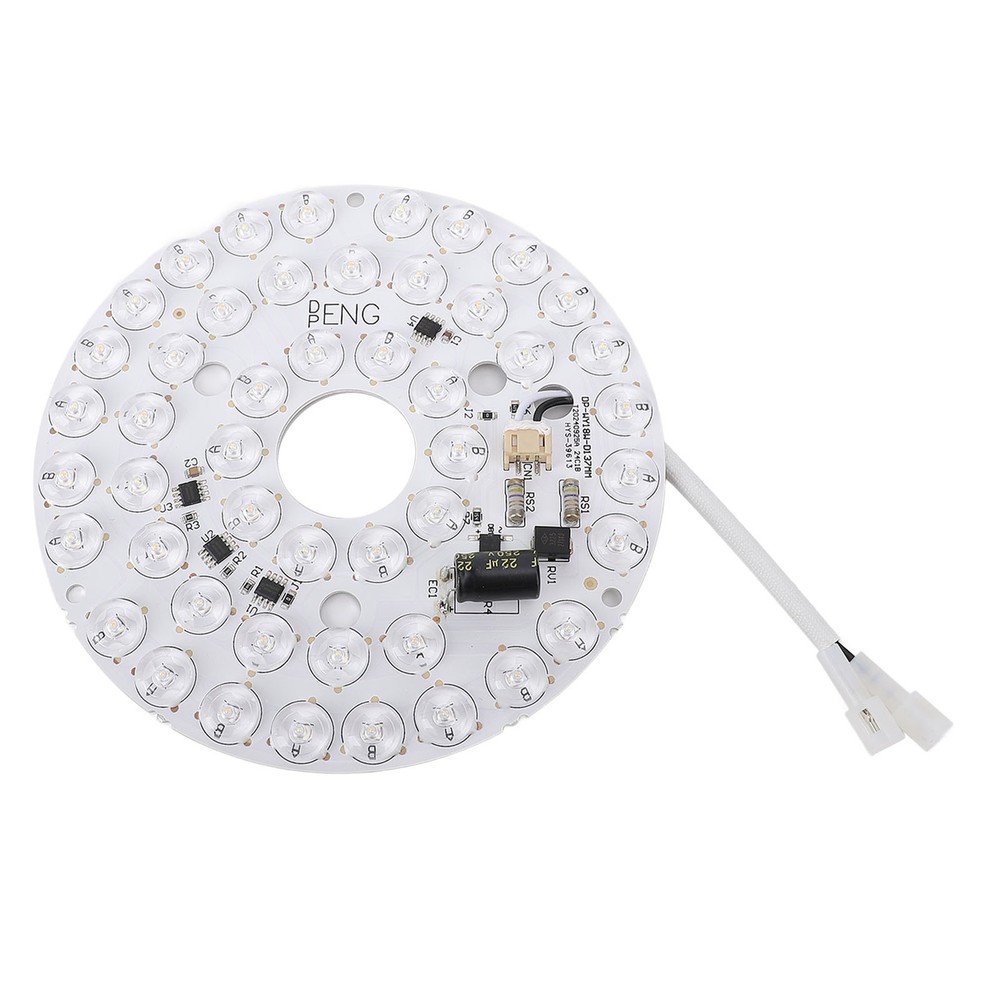 JY LED Ceiling Fan Light Board 3 Color Temperatures Dimmable Memory Function