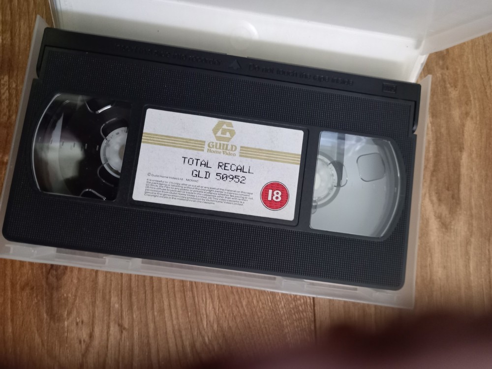 Total Recall, VHS video