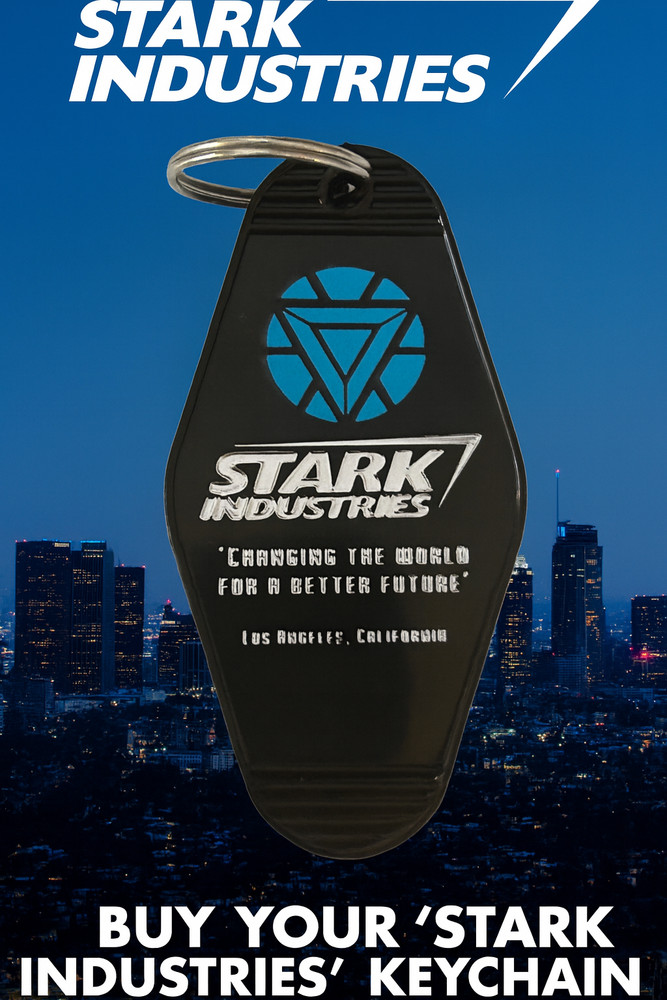 STARK INDUSTRIES Inspired Keytag
