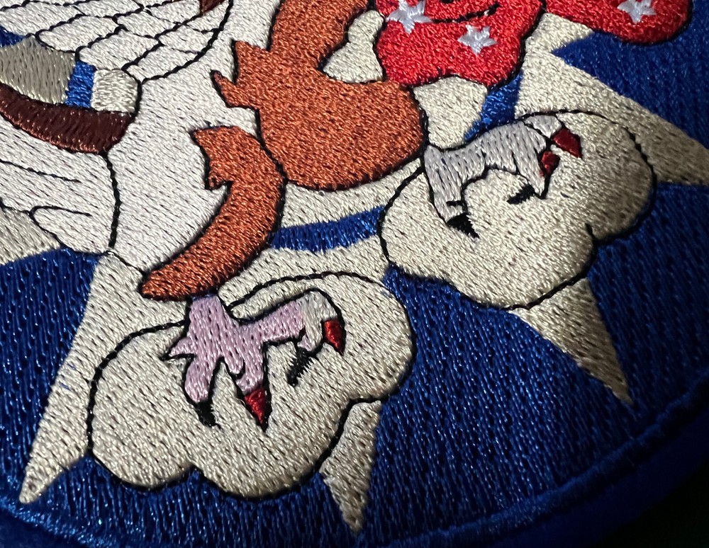 USAAF CBI 7TH FIGHTER SQUADRON BREAST PATCH