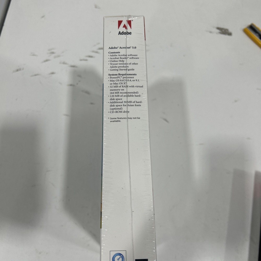 New-Sealed Adobe Acrobat 5.0