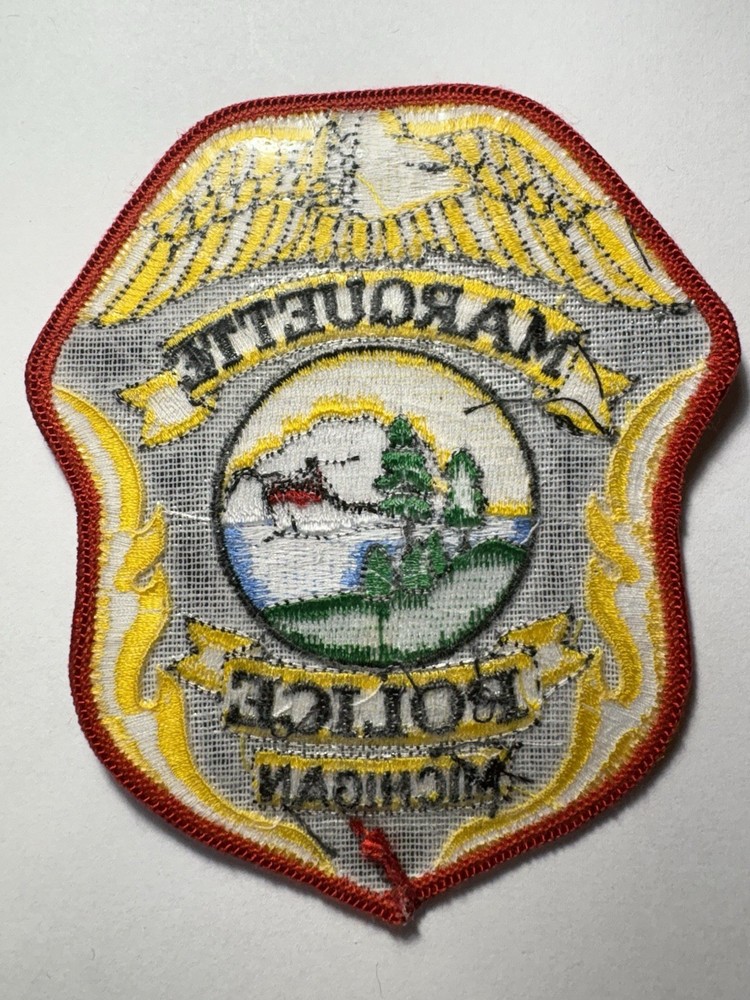 Marquette Michigan Police Patch