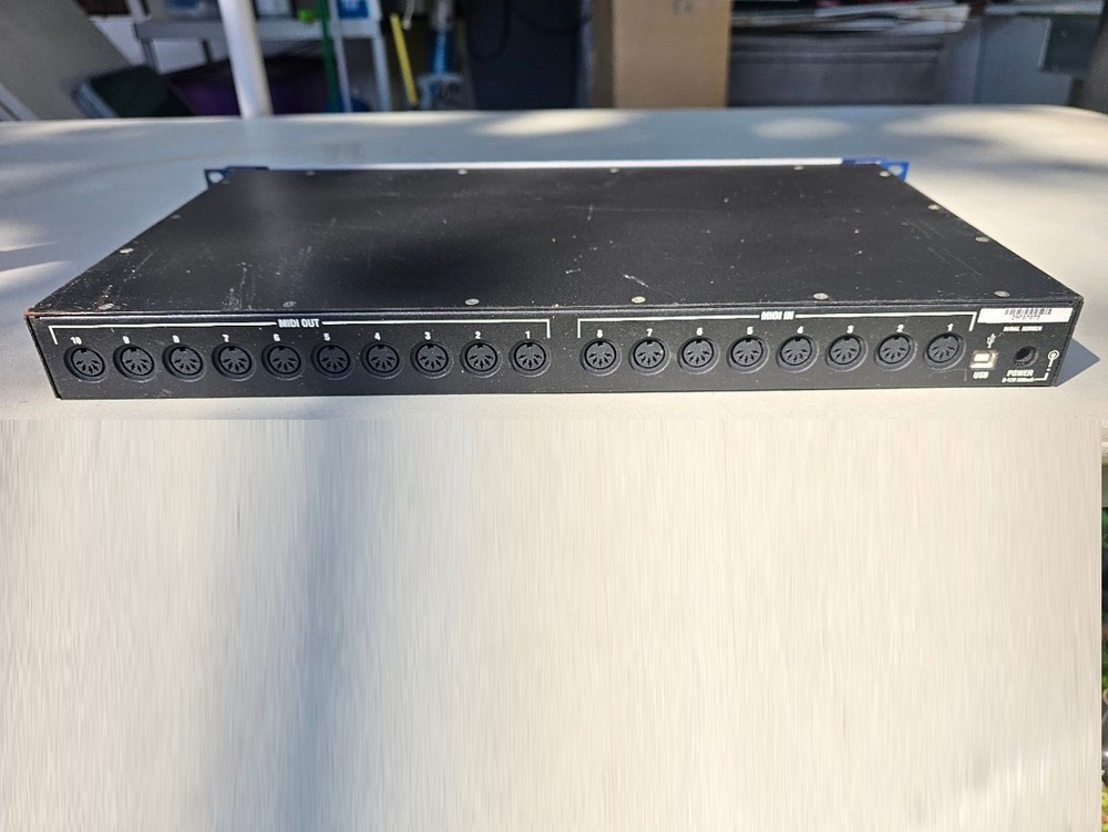 Avid Digidesign MIDI I/O interface.