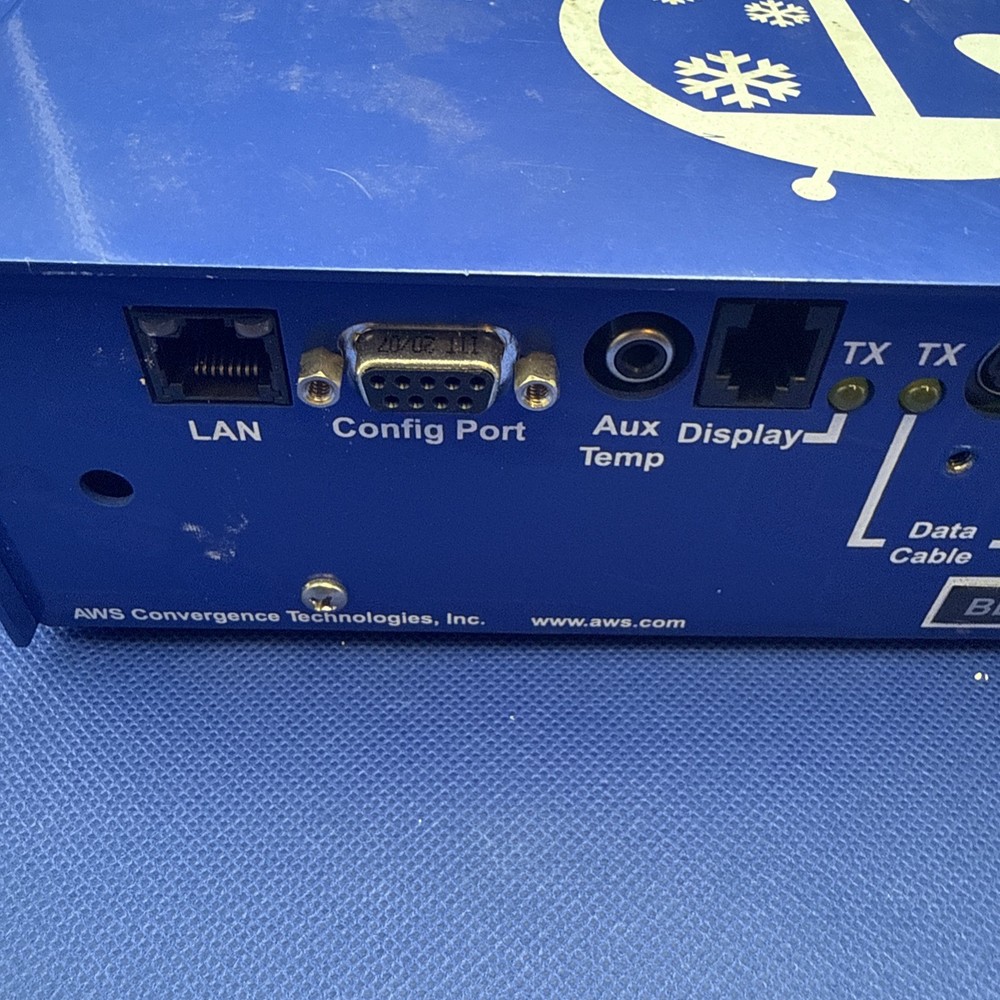 Weather Bug Tracking Station Blue Box Weather Data Logger / Internet Transmitter
