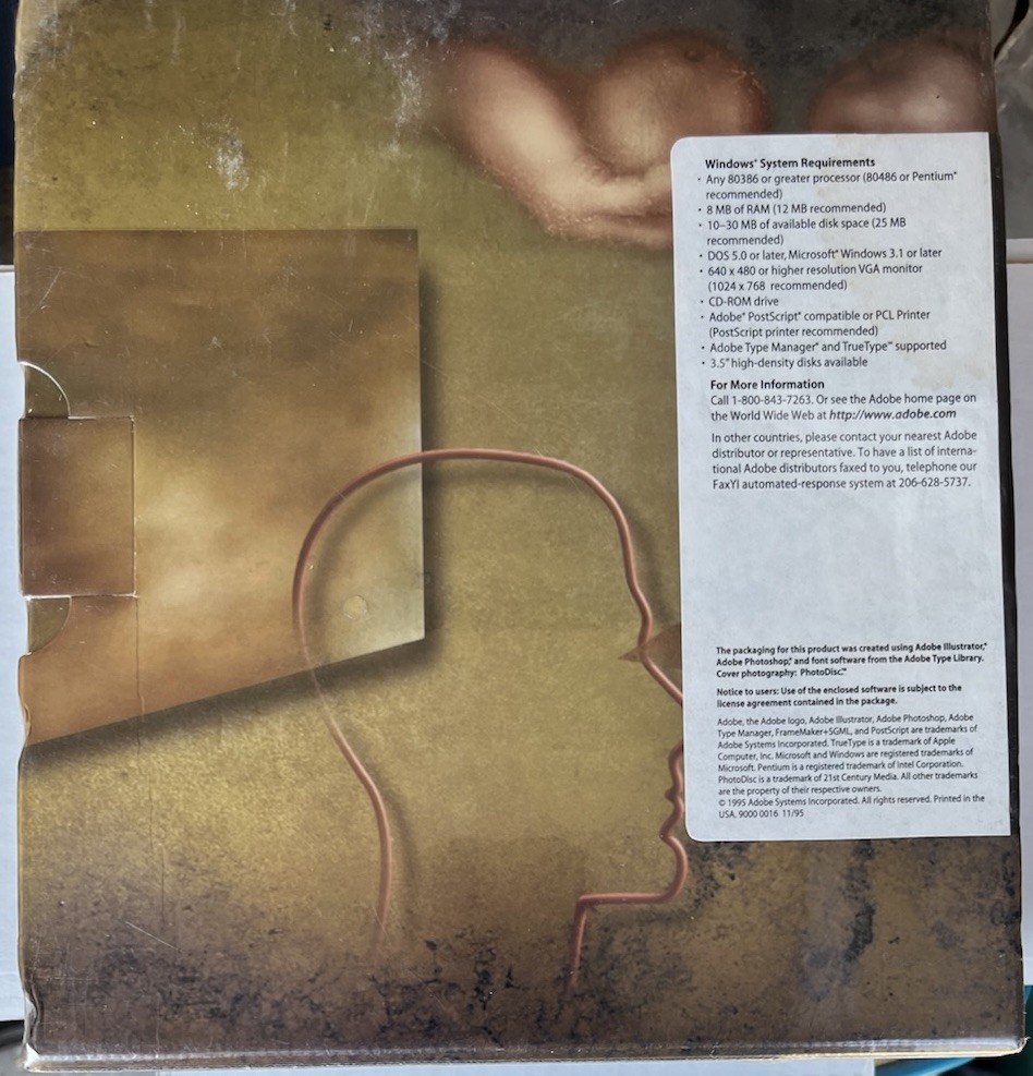 Adobe FrameMaker + SGML version 5.0 For Windows Brand New!