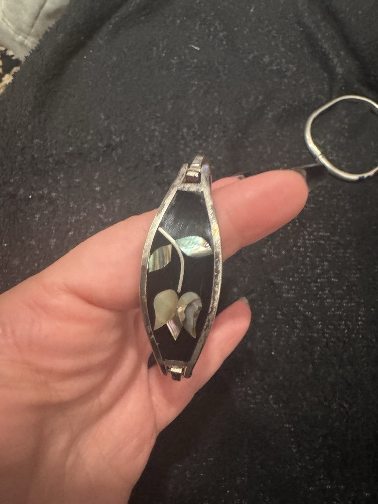 Alpaca Mexico Silver Bracelet