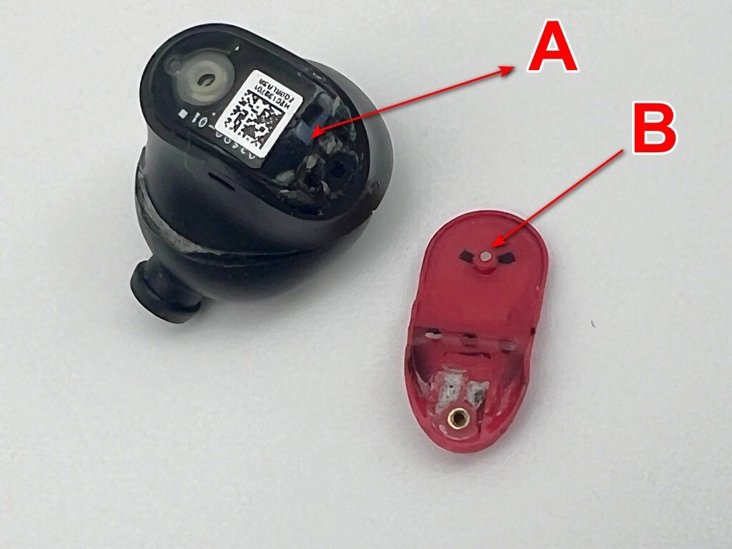 Authentic Beats Fit Pro Ear Hooks - Black - Replacement Parts (1 Pair) NEW