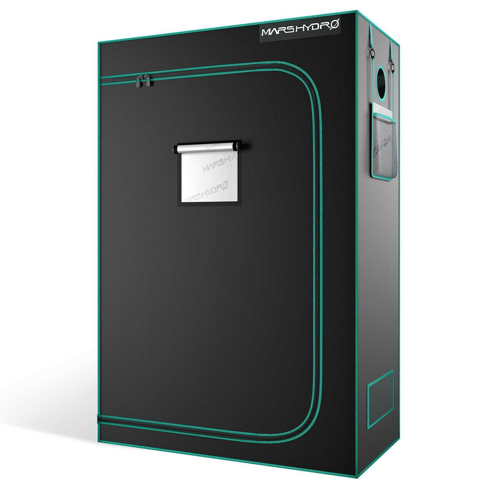 Mars Hydro 4' x2' x6' Indoor Grow Tent 100% Reflective Mylar for Led Grow Light