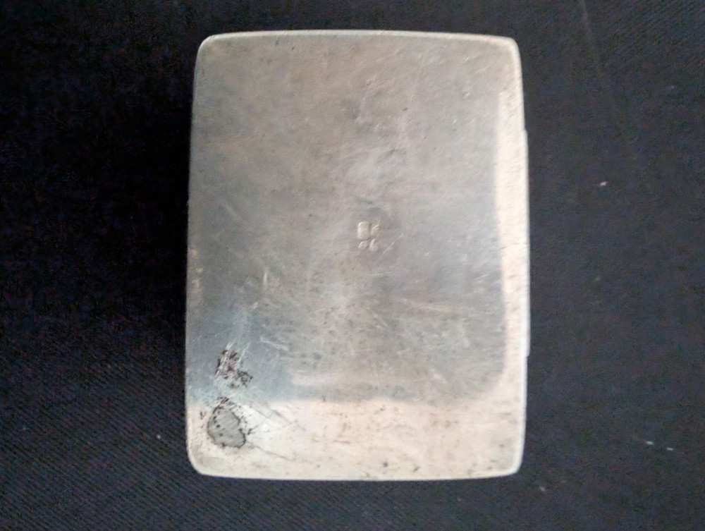 Solid Sterling Silver 925 Hunting Scene Box