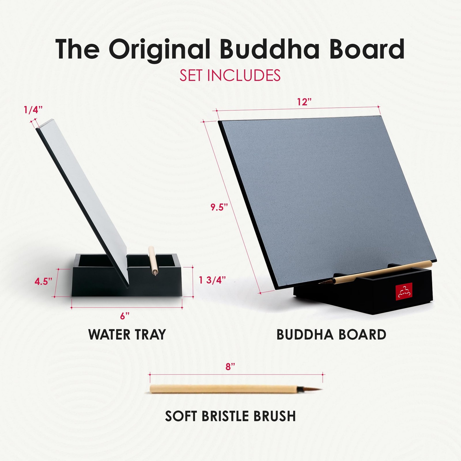 Buddha Board – The Original Water Painting Board for Mindfulness & Creativity –
