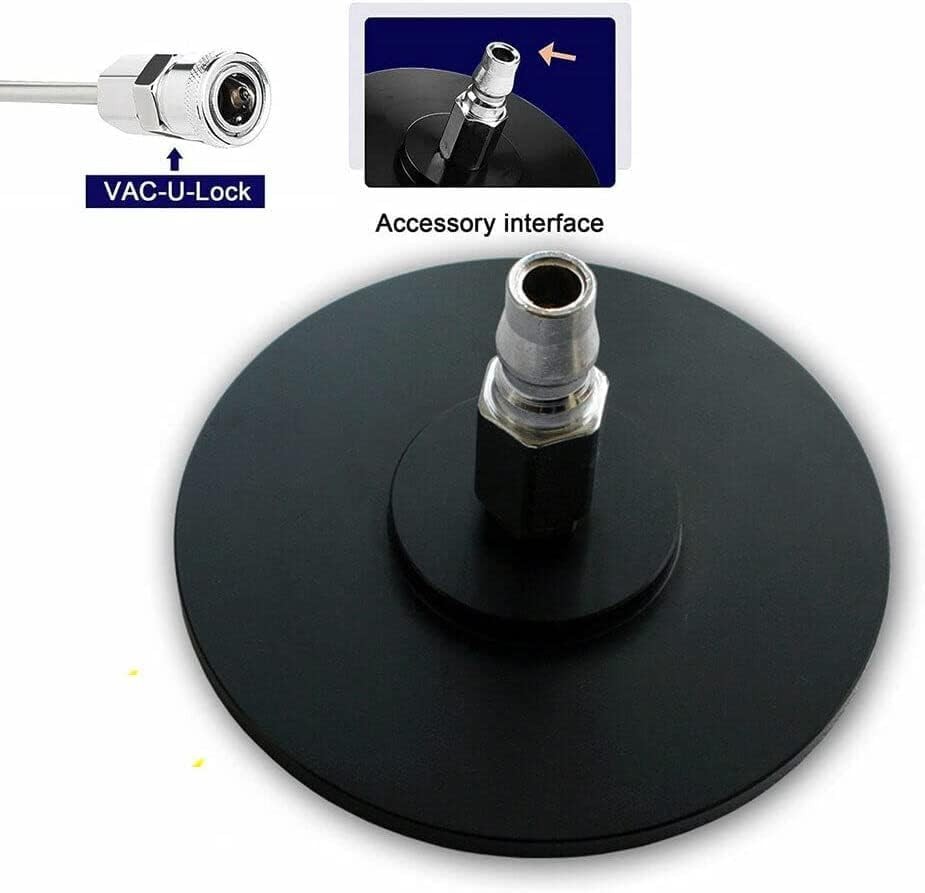 Suction Cup Adapter for Vac-U-Lock Machine Quick Air Connector Attachment