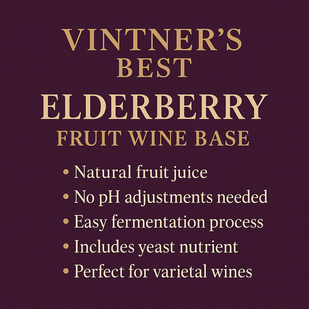 LD Carlson Vintner's Best Elderberry Fruit Wine Base