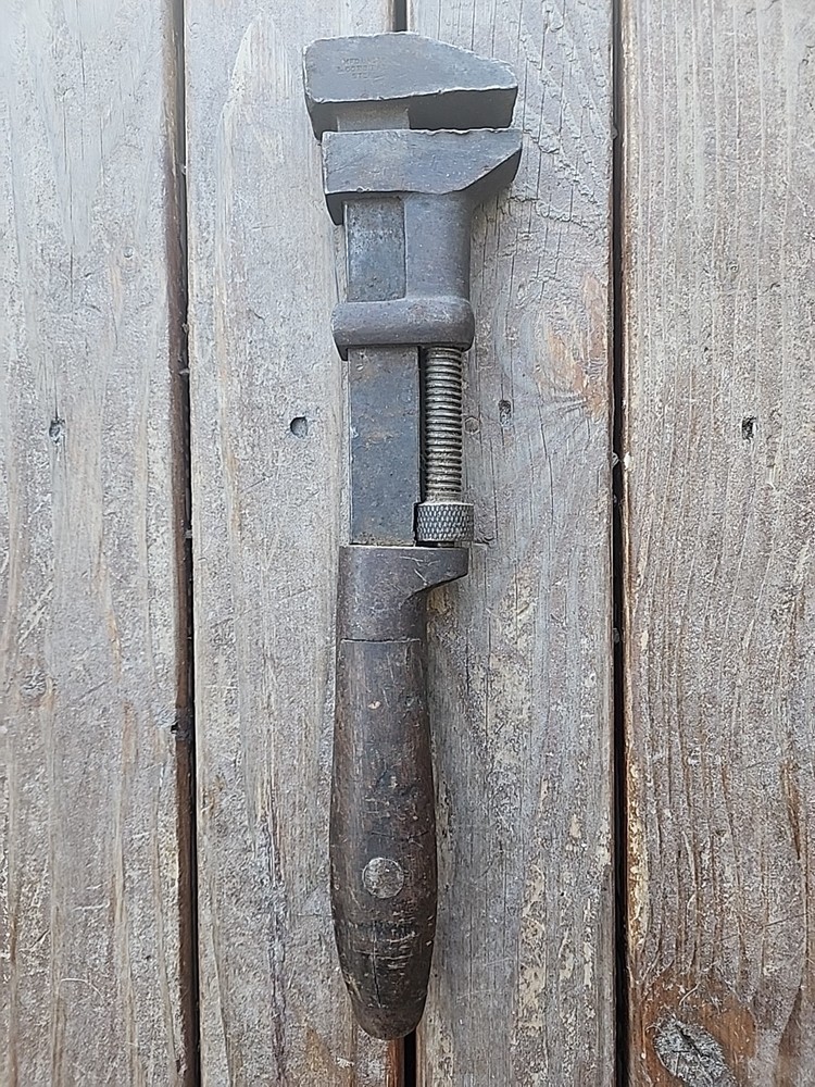 Antique Coes Wrench Co Adjustable Monkey Wrench