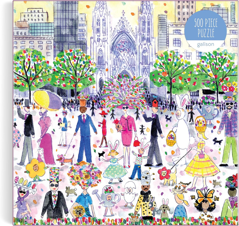 Galison Easter Parade – 500 Piece Michael Storrings Puzzle NEW SEALED SHIPS FAST