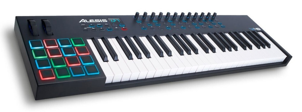 Alesis V49 Key Professional USB MIDI Pad/Keyboard Controller New ARMENS