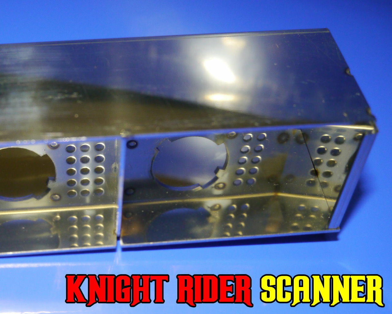 1982-92 PONTIAC FIREBIRD KNIGHT RIDER KITT SCANNER Bar WITHOUT controller box