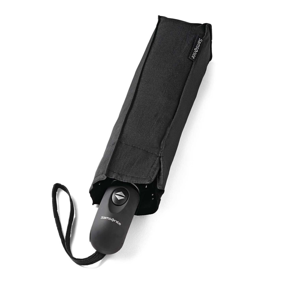 Samsonite Windguard Auto Open/Close Umbrella, Black, One Size